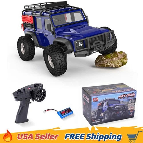 1/18 RC Rock Crawler Truck 1893-SL Remote Control Car Alloy Shock Waterproof ESC