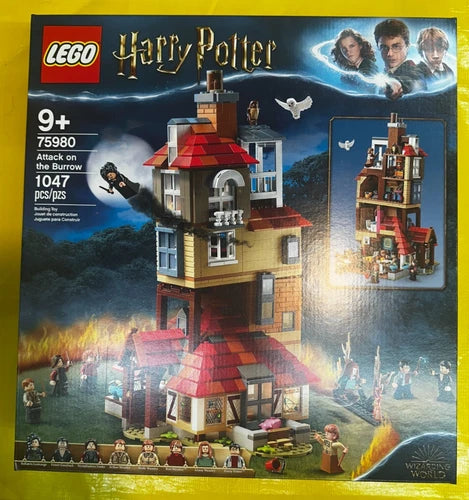 LEGO 75980 Harry Potter Attack on the Burrow - Weasley House NEW Free Shipping