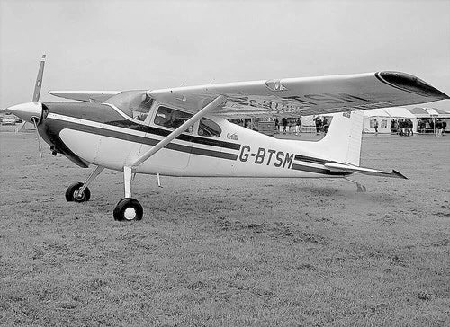 Model Airplane Short Kit: Cessna 180 \| Radio Control \| 42 in Wingspan
