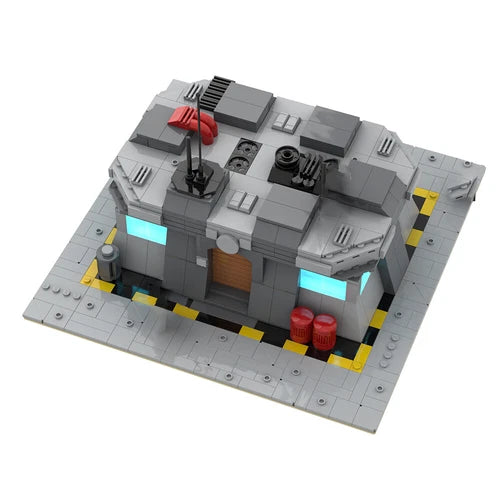Base Bunker Model from Movie Display Model 695 Pieces Building Toys Set MOC