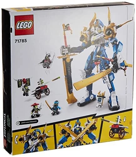 LEGO NINJAGO Jay’s Titan Mech 71785 Ninja Robot Building Set w/ Minifigs