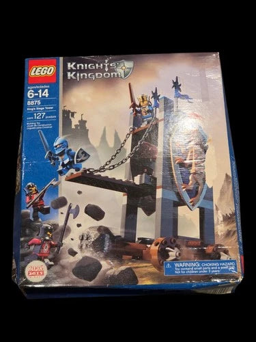 MEOW Castle - Knights' Kingdom II - 8875 - King's Siege Tower -Factory Sealed