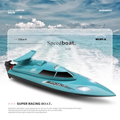 WLtoys WL911-A 2.4GHz 21KM/H High Speed RC Racing Boat Toy With Self Righting.