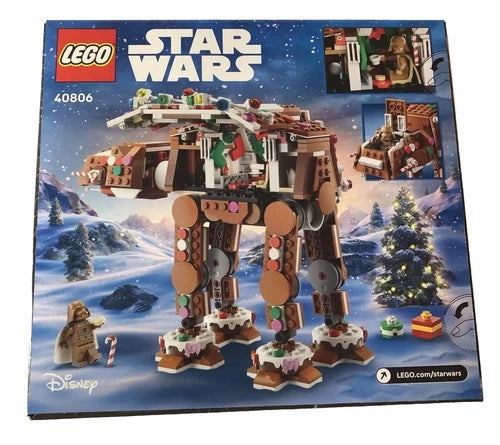 Lego Star Wars Gingerbread AT-AT 40806 Darth Vader NEW Sealed