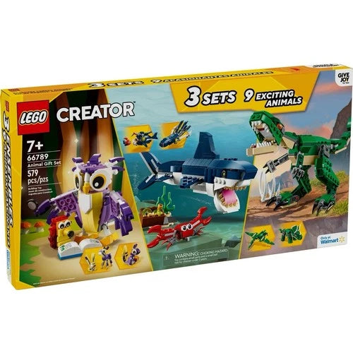 LEGO 66789 Creator Animal Gift Set 3-in-1 3 Sets Walmart Exclusive 7+