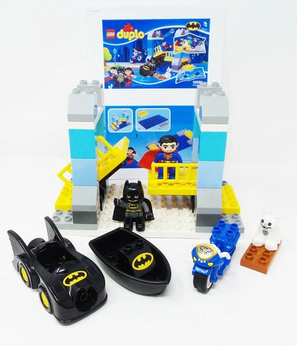 Lego Duplo 10599 - Batman Adventure Bridge Superman w/ extra Batmobile!