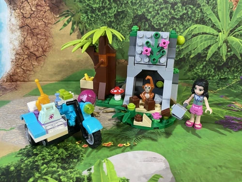 Lego Friends Jungle Rescue Sets USED ALL SETS 100% COMPLETE PLAYMAT INCLUDED