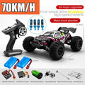 🔥 RC Monster Truck 1:16 Brushless 70KM/H 4WD Off-Road LED High Speed RTR
