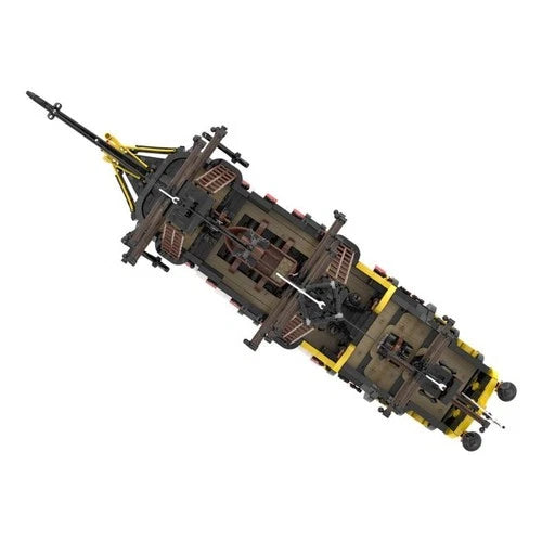 Modubrix MOC-166879 Medieval Barracuda-ship 3394 Parts for Collection