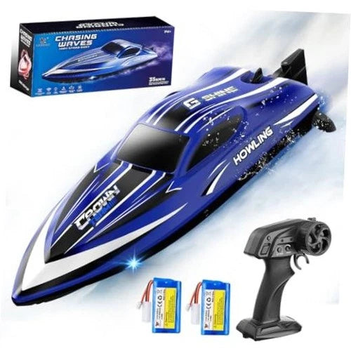 16" 35KM/H Remote Boat for Pool & Lake - High Speed RC Boat