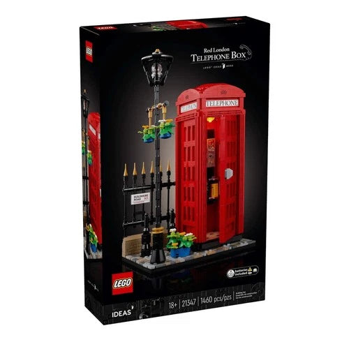 LEGO Ideas Red London Telephone Box 21347 Retired New Sealed Fast Safe Shipping