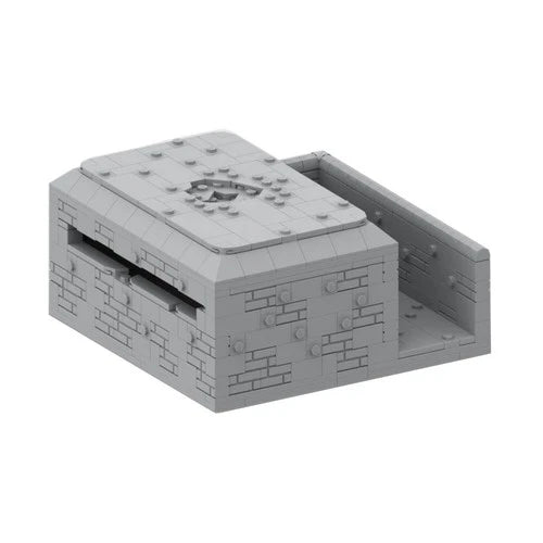MOC-157336 Historical Pillbox Bunker Model Building Toys Set Parts