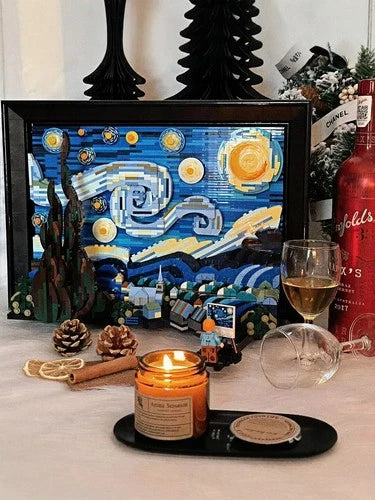 Van Gogh Starry Night Building Blocks Set