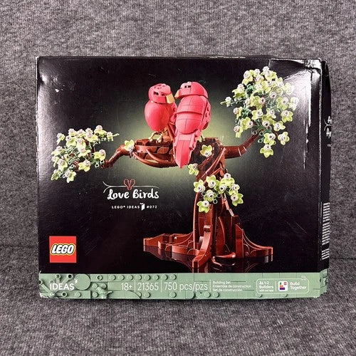 MEOW Ideas Love Birds 21365 New Factory Sealed Box Set - Damaged Box