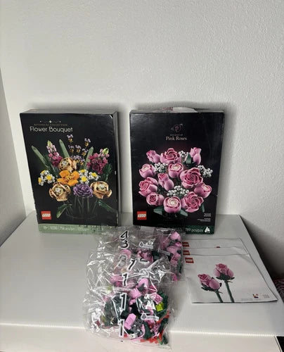 2 - NEW LEGO Botanicals 10280, 10374 - box damage