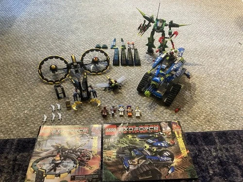 LEGO Exo-Force LOT Hybrid Rescue Tank 7707 8114 8117 8118