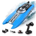 Light Blue RC Boat for Beginners - High Speed Remote Control