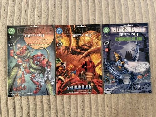 LEGO Bionicle Comics #1-19 Complete Run 2001-2004