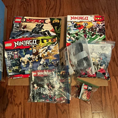 LEGO Ninjago Lot 70611 70734 Sealed + 3856 71783 70615 70627 - Read description