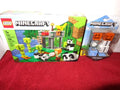 NEW 2 PIECE LEGO MINDCRAFT SNOW GOLEM+ 204 PIECE PANDA NURSERY BUILDING KIT L218