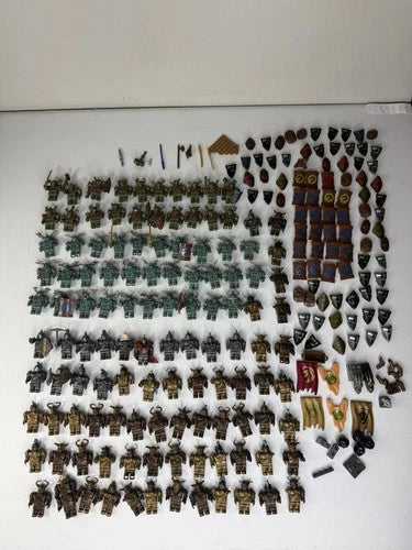 Mega Bloks Krystal Wars Knights Orcs Mini Figures Weapon Accessories Huge Lot