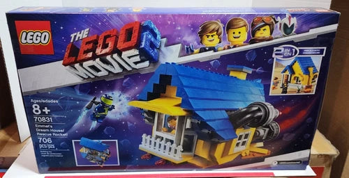 The LEGO Movie 2 Emmet's Dream House/Rescue Rocket! (70831) Sealed Retired -NISB