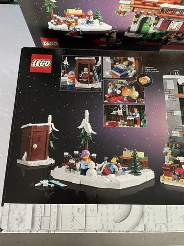 MEOW Icons: Alpine Lodge (10325) Winter Village Collection New Retired