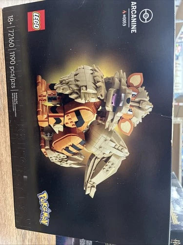 LEGO Pokémon Arcanine 72160 Collectible Building Set - SEALED BOX