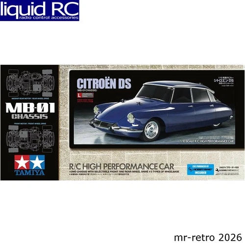 Tamiya 58734 1:10 R/C Citroen DS MB-01