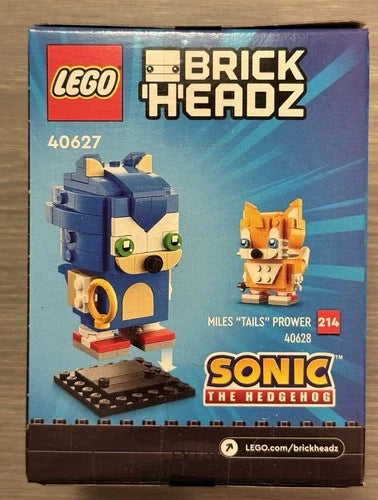 Lego Brickheadz Sonic Lot Tails, Shadow, Knuckles Sets 40627, 40628 & 40672 New