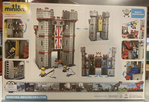 Mega Bloks Minions Castle Adventure NEW UNOPENED 2015 786 Pieces