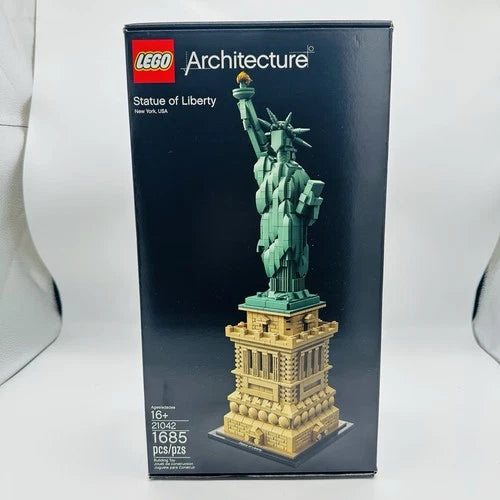 MEOW Architecture Statue Of Liberty 21042 New Factory Sealed 1685pc *Retired*