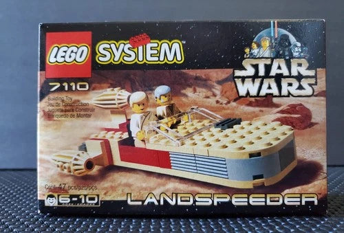 LEGO Star Wars 7110 Landspeeder 1999 Luke Skywalker and Obi Wan NIB