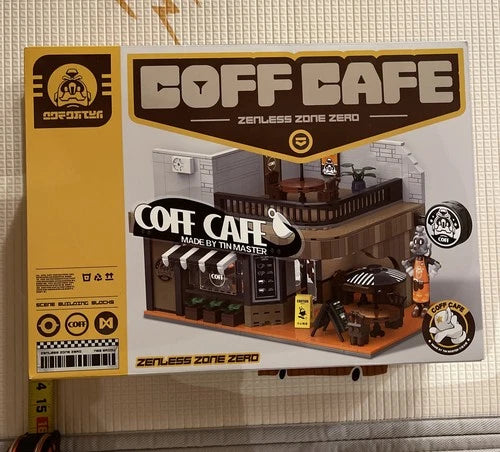 Zenless Zone Zero Sixth Street Scene Building Blocks - Coff Cafe