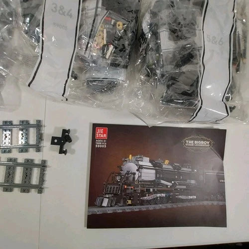 Jiestar 59005 The Big Boy Steam Locomotive Building Blocks NO BOX SEALED READ