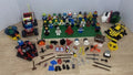 LEGO Bulk Lot of 25 Mini Figures Plus Pieces And Partial Vehicles