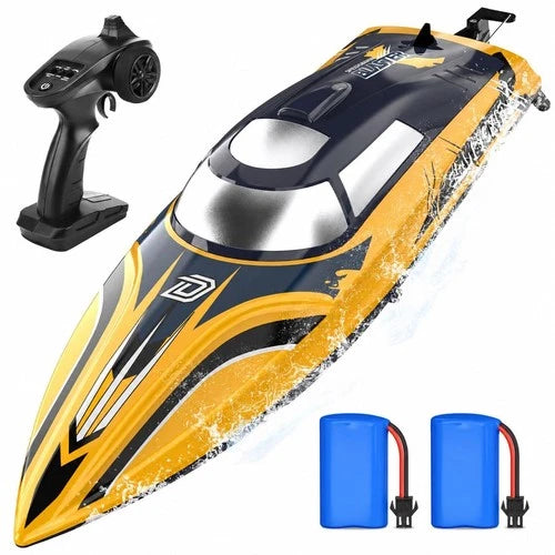 RC Speed Boat 20+ MPH Self-Righting LED Pool Lake Toy
