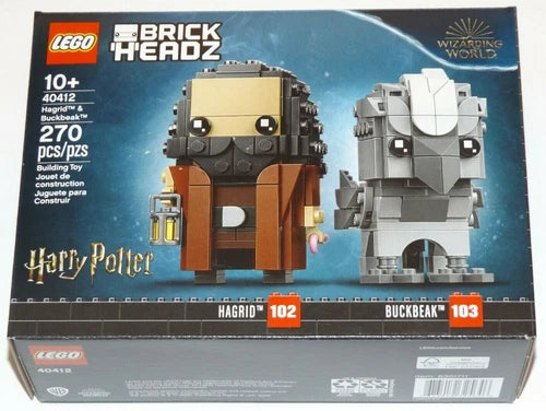 LEGO 40412 BrickHeadz Hagrid & Buckbeak 102 103 from Harry Potter exclusive