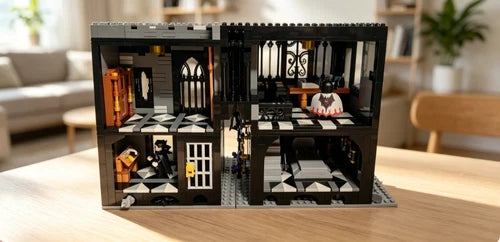 Haunted Mansion Dracula’s Castle Mini Blocks 3007pcs Halloween Building Construc