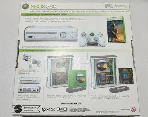 MEGA Showcase Microsoft Xbox 360 Collector Building Set - 1342 pcs