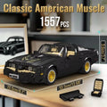 Firebird Muscle Car Building Blocks 1557PCS Classic Sports Car Model Kit Toy