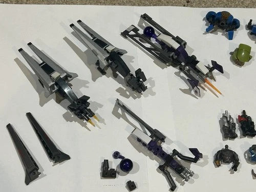 Destiny Mega Construx Sparrows, Accessories, And Figure Parts (Incomplete)