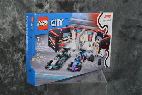 Lego 60444 F1 Garage & Mercedes AMG Alpine Formula 1 Cars Sealed w Fast Shipping