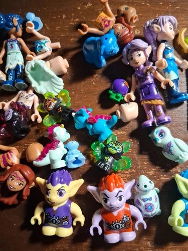 LEGO ELVES Figure Lot With Minifigures And Animals