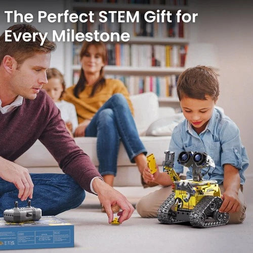 Sillbird B883 STEM Robot Building Kit with Remote Control for Boys 8-13