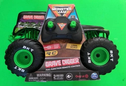 Monster Jam Grave Digger Remote Control RC Truck 1:15th Scale NIB