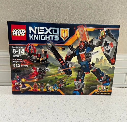 MEOW NEXO KNIGHTS 70326 The Black Knight Mech 530 pcs 3 NEXO Powers