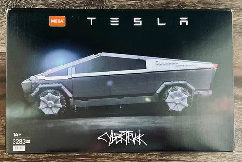 MATTEL CREATIONS MEGA BLOKS TESLA CYBERTRUCK 3283 PCS - SEALED