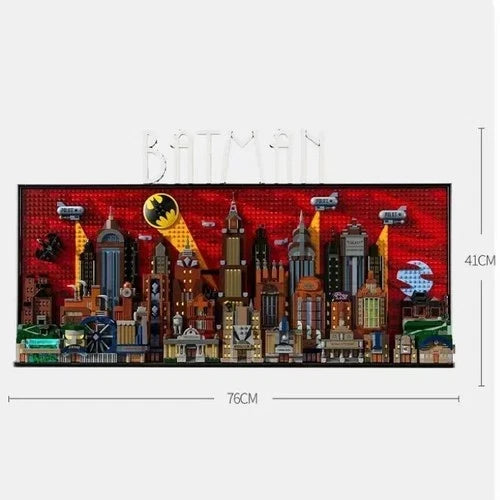 NEW 4210pcs The Animated Series Gotham City Batman Building Set Unbranded
