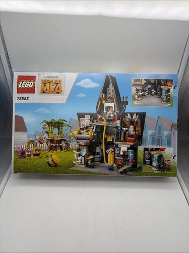 Lego 75583 Despicable Me 4: Minions and Gru Family Mansion New Sealed Retired